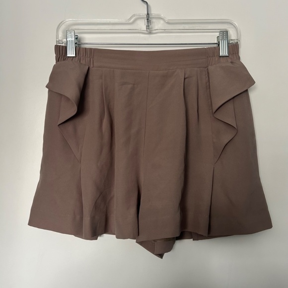 BCBGeneration Tan Flowy Shorts - Picture 3 of 13
